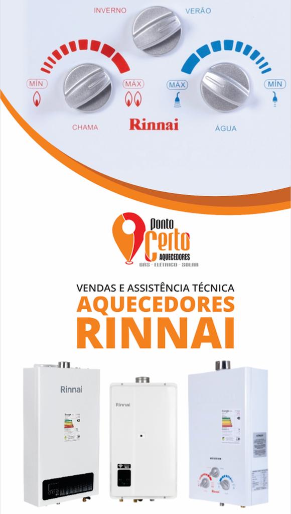 aquecedor rinnai n&atilde;o liga